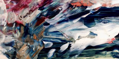 Renkli soyut arka plan duvar kağıdı. Modern motif görsel sanat. Yağlı boya karışımı. Moda el boyama bezi. Duvar dekorasyonu ve duvar resimleri fikri. 3 Boyutlu Doku