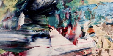 Renkli soyut arka plan duvar kağıdı. Modern motif görsel sanat. Yağlı boya karışımı. Moda el boyama bezi. Duvar dekorasyonu ve duvar resimleri fikri. 3 Boyutlu Doku