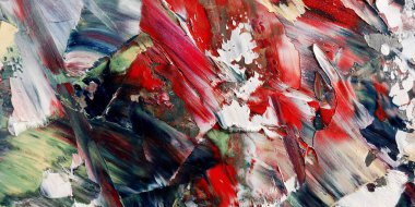 Renkli soyut arka plan duvar kağıdı. Modern motif görsel sanat. Yağlı boya karışımı. Moda el boyama bezi. Duvar dekorasyonu ve duvar resimleri fikri. 3 Boyutlu Doku