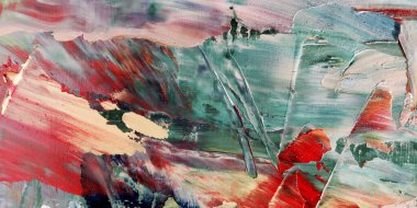 Renkli soyut arka plan duvar kağıdı. Modern motif görsel sanat. Yağlı boya karışımı. Moda el boyama bezi. Duvar dekorasyonu ve duvar resimleri fikri. 3 Boyutlu Doku