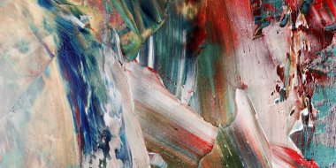 Renkli soyut arka plan duvar kağıdı. Modern motif görsel sanat. Yağlı boya karışımı. Moda el boyama bezi. Duvar dekorasyonu ve duvar resimleri fikri. 3 Boyutlu Doku