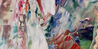 Renkli soyut arka plan duvar kağıdı. Modern motif görsel sanat. Yağlı boya karışımı. Moda el boyama bezi. Duvar dekorasyonu ve duvar resimleri fikri. 3 Boyutlu Doku