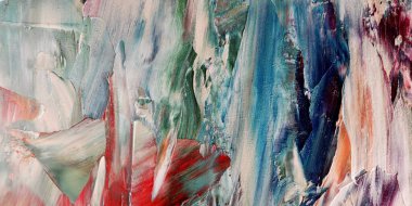 Renkli soyut arka plan duvar kağıdı. Modern motif görsel sanat. Yağlı boya karışımı. Moda el boyama bezi. Duvar dekorasyonu ve duvar resimleri fikri. 3 Boyutlu Doku