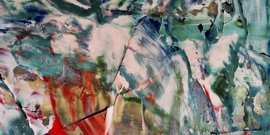 Renkli soyut arka plan duvar kağıdı. Modern motif görsel sanat. Yağlı boya karışımı. Moda el boyama bezi. Duvar dekorasyonu ve duvar resimleri fikri. 3 Boyutlu Doku