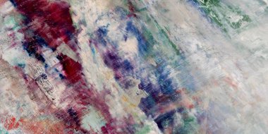Renkli soyut arka plan duvar kağıdı. Modern motif görsel sanat. Yağlı boya karışımı. Moda el boyama bezi. Duvar dekorasyonu ve duvar resimleri fikri. 3 Boyutlu Doku