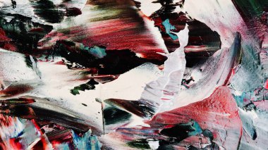 Renkli soyut arka plan duvar kağıdı. Modern motif görsel sanat. Yağlı boya karışımı. Moda el boyama bezi. Duvar dekorasyonu ve duvar resimleri fikri. 3 Boyutlu Doku