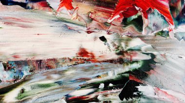 Renkli soyut arka plan duvar kağıdı. Modern motif görsel sanat. Yağlı boya karışımı. Moda el boyama bezi. Duvar dekorasyonu ve duvar resimleri fikri. 3 Boyutlu Doku