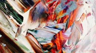 Renkli soyut arka plan duvar kağıdı. Modern motif görsel sanat. Yağlı boya karışımı. Moda el boyama bezi. Duvar dekorasyonu ve duvar resimleri fikri. 3 Boyutlu Doku