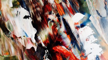 Renkli soyut arka plan duvar kağıdı. Modern motif görsel sanat. Yağlı boya karışımı. Moda el boyama bezi. Duvar dekorasyonu ve duvar resimleri fikri. 3 Boyutlu Doku