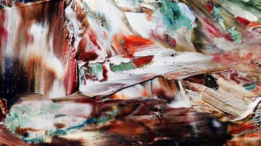 Renkli soyut arka plan duvar kağıdı. Modern motif görsel sanat. Yağlı boya karışımı. Moda el boyama bezi. Duvar dekorasyonu ve duvar resimleri fikri. 3 Boyutlu Doku