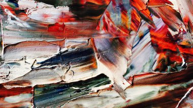 Renkli soyut arka plan duvar kağıdı. Modern motif görsel sanat. Yağlı boya karışımı. Moda el boyama bezi. Duvar dekorasyonu ve duvar resimleri fikri. 3 Boyutlu Doku