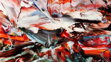 Renkli soyut arka plan duvar kağıdı. Modern motif görsel sanat. Yağlı boya karışımı. Moda el boyama bezi. Duvar dekorasyonu ve duvar resimleri fikri. 3 Boyutlu Doku