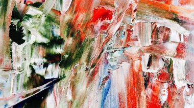 Renkli soyut arka plan duvar kağıdı. Modern motif görsel sanat. Yağlı boya karışımı. Moda el boyama bezi. Duvar dekorasyonu ve duvar resimleri fikri. 3 Boyutlu Doku