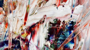 Renkli soyut arka plan duvar kağıdı. Modern motif görsel sanat. Yağlı boya karışımı. Moda el boyama bezi. Duvar dekorasyonu ve duvar resimleri fikri. 3 Boyutlu Doku