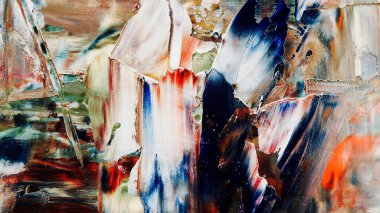 Renkli soyut arka plan duvar kağıdı. Modern motif görsel sanat. Yağlı boya karışımı. Moda el boyama bezi. Duvar dekorasyonu ve duvar resimleri fikri. 3 Boyutlu Doku