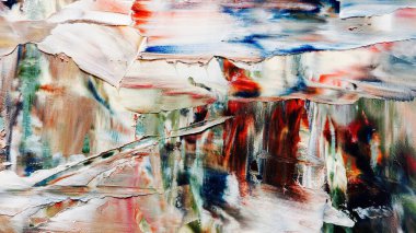 Renkli soyut arka plan duvar kağıdı. Modern motif görsel sanat. Yağlı boya karışımı. Moda el boyama bezi. Duvar dekorasyonu ve duvar resimleri fikri. 3 Boyutlu Doku