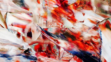 Renkli soyut arka plan duvar kağıdı. Modern motif görsel sanat. Yağlı boya karışımı. Moda el boyama bezi. Duvar dekorasyonu ve duvar resimleri fikri. 3 Boyutlu Doku