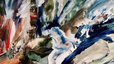 Renkli soyut arka plan duvar kağıdı. Modern motif görsel sanat. Yağlı boya karışımı. Moda el boyama bezi. Duvar dekorasyonu ve duvar resimleri fikri. 3 Boyutlu Doku