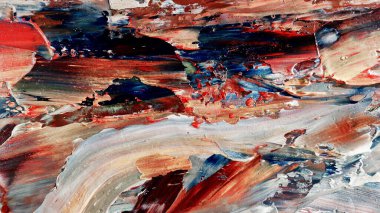 Renkli soyut arka plan duvar kağıdı. Modern motif görsel sanat. Yağlı boya karışımı. Moda el boyama bezi. Duvar dekorasyonu ve duvar resimleri fikri. 3 Boyutlu Doku