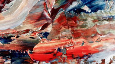 Renkli soyut arka plan duvar kağıdı. Modern motif görsel sanat. Yağlı boya karışımı. Moda el boyama bezi. Duvar dekorasyonu ve duvar resimleri fikri. 3 Boyutlu Doku