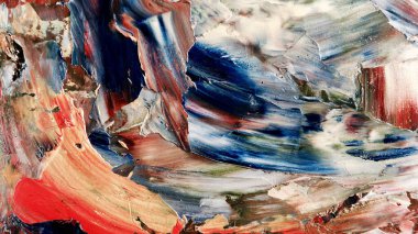 Renkli soyut arka plan duvar kağıdı. Modern motif görsel sanat. Yağlı boya karışımı. Moda el boyama bezi. Duvar dekorasyonu ve duvar resimleri fikri. 3 Boyutlu Doku