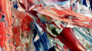 Renkli soyut arka plan duvar kağıdı. Modern motif görsel sanat. Yağlı boya karışımı. Moda el boyama bezi. Duvar dekorasyonu ve duvar resimleri fikri. 3 Boyutlu Doku