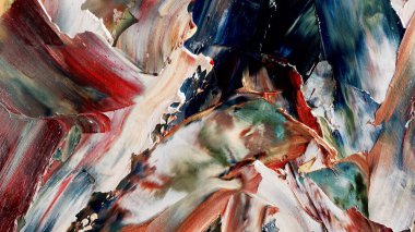 Renkli soyut arka plan duvar kağıdı. Modern motif görsel sanat. Yağlı boya karışımı. Moda el boyama bezi. Duvar dekorasyonu ve duvar resimleri fikri. 3 Boyutlu Doku