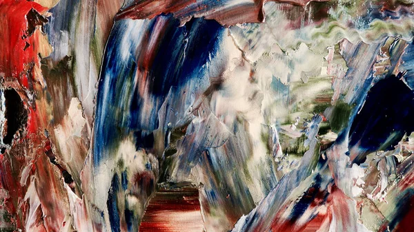 Renkli soyut arka plan duvar kağıdı. Modern motif görsel sanat. Yağlı boya karışımı. Moda el boyama bezi. Duvar dekorasyonu ve duvar resimleri fikri. 3 Boyutlu Doku