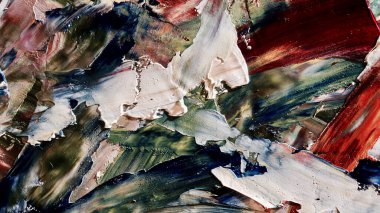 Renkli soyut arka plan duvar kağıdı. Modern motif görsel sanat. Yağlı boya karışımı. Moda el boyama bezi. Duvar dekorasyonu ve duvar resimleri fikri. 3 Boyutlu Doku