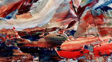 Renkli soyut arka plan duvar kağıdı. Modern motif görsel sanat. Yağlı boya karışımı. Moda el boyama bezi. Duvar dekorasyonu ve duvar resimleri fikri. 3 Boyutlu Doku