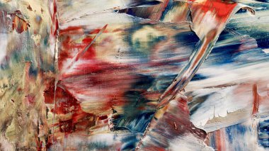 Renkli soyut arka plan duvar kağıdı. Modern motif görsel sanat. Yağlı boya karışımı. Moda el boyama bezi. Duvar dekorasyonu ve duvar resimleri fikri. 3 Boyutlu Doku