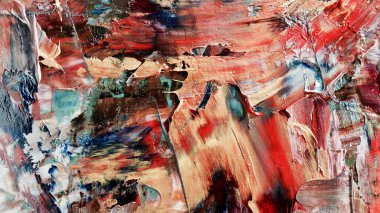 Renkli soyut arka plan duvar kağıdı. Modern motif görsel sanat. Yağlı boya karışımı. Moda el boyama bezi. Duvar dekorasyonu ve duvar resimleri fikri. 3 Boyutlu Doku