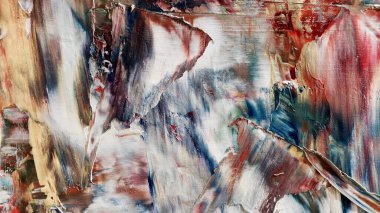 Renkli soyut arka plan duvar kağıdı. Modern motif görsel sanat. Yağlı boya karışımı. Moda el boyama bezi. Duvar dekorasyonu ve duvar resimleri fikri. 3 Boyutlu Doku