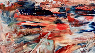 Renkli soyut arka plan duvar kağıdı. Modern motif görsel sanat. Yağlı boya karışımı. Moda el boyama bezi. Duvar dekorasyonu ve duvar resimleri fikri. 3 Boyutlu Doku