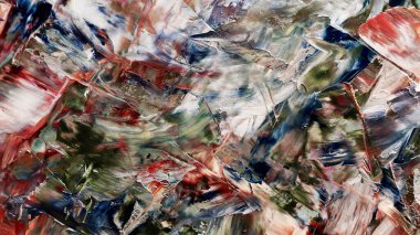 Renkli soyut arka plan duvar kağıdı. Modern motif görsel sanat. Yağlı boya karışımı. Moda el boyama bezi. Duvar dekorasyonu ve duvar resimleri fikri. 3 Boyutlu Doku