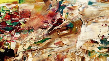Renkli soyut arka plan duvar kağıdı. Modern motif görsel sanat. Yağlı boya karışımı. Moda el boyama bezi. Duvar dekorasyonu ve duvar resimleri fikri. 3 Boyutlu Doku