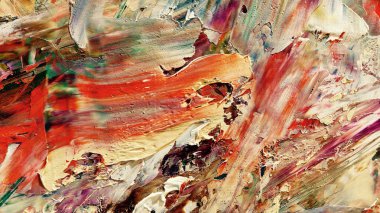 Renkli soyut arka plan duvar kağıdı. Modern motif görsel sanat. Yağlı boya karışımı. Moda el boyama bezi. Duvar dekorasyonu ve duvar resimleri fikri. 3 Boyutlu Doku