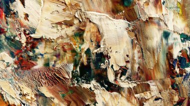 Renkli soyut arka plan duvar kağıdı. Modern motif görsel sanat. Yağlı boya karışımı. Moda el boyama bezi. Duvar dekorasyonu ve duvar resimleri fikri. 3 Boyutlu Doku