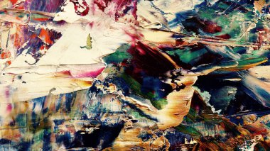 Renkli soyut arka plan duvar kağıdı. Modern motif görsel sanat. Yağlı boya karışımı. Moda el boyama bezi. Duvar dekorasyonu ve duvar resimleri fikri. 3 Boyutlu Doku