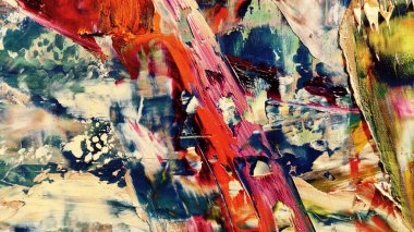 Renkli soyut arka plan duvar kağıdı. Modern motif görsel sanat. Yağlı boya karışımı. Moda el boyama bezi. Duvar dekorasyonu ve duvar resimleri fikri. 3 Boyutlu Doku