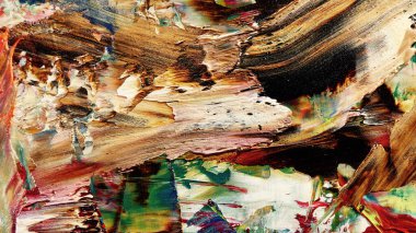 Renkli soyut arka plan duvar kağıdı. Modern motif görsel sanat. Yağlı boya karışımı. Moda el boyama bezi. Duvar dekorasyonu ve duvar resimleri fikri. 3 Boyutlu Doku