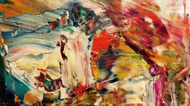 Renkli soyut arka plan duvar kağıdı. Modern motif görsel sanat. Yağlı boya karışımı. Moda el boyama bezi. Duvar dekorasyonu ve duvar resimleri fikri. 3 Boyutlu Doku