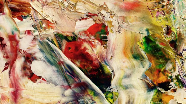 Renkli soyut arka plan duvar kağıdı. Modern motif görsel sanat. Yağlı boya karışımı. Moda el boyama bezi. Duvar dekorasyonu ve duvar resimleri fikri. 3 Boyutlu Doku