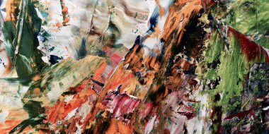 Renkli soyut arka plan duvar kağıdı. Modern motif görsel sanat. Yağlı boya karışımı. Moda el boyama bezi. Duvar dekorasyonu ve duvar resimleri fikri. 3 Boyutlu Doku