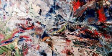 Renkli soyut arka plan duvar kağıdı. Modern motif görsel sanat. Yağlı boya karışımı. Moda el boyama bezi. Duvar dekorasyonu ve duvar resimleri fikri. 3 Boyutlu Doku