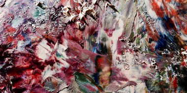 Renkli soyut arka plan duvar kağıdı. Modern motif görsel sanat. Yağlı boya karışımı. Moda el boyama bezi. Duvar dekorasyonu ve duvar resimleri fikri. 3 Boyutlu Doku