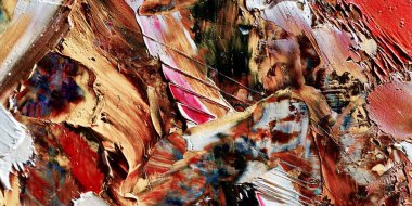 Renkli soyut arka plan duvar kağıdı. Modern motif görsel sanat. Yağlı boya karışımı. Moda el boyama bezi. Duvar dekorasyonu ve duvar resimleri fikri. 3 Boyutlu Doku