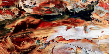 Renkli soyut arka plan duvar kağıdı. Modern motif görsel sanat. Yağlı boya karışımı. Moda el boyama bezi. Duvar dekorasyonu ve duvar resimleri fikri. 3 Boyutlu Doku