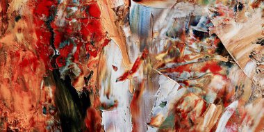 Renkli soyut arka plan duvar kağıdı. Modern motif görsel sanat. Yağlı boya karışımı. Moda el boyama bezi. Duvar dekorasyonu ve duvar resimleri fikri. 3 Boyutlu Doku