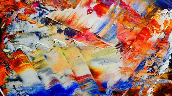 Renkli soyut arka plan duvar kağıdı. Modern motif görsel sanat. Yağlı boya karışımı. Moda el boyama bezi. Duvar dekorasyonu ve duvar resimleri fikri. 3 Boyutlu Doku